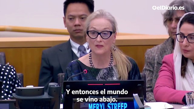Meryl Streep denuncia ante la ONU la situación de las mujeres en Afganistán: Una ardilla tiene más derechos que una niña