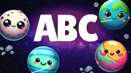Abc phonics song  with planet names 1-3 Years | Learn ABC Phonics | A to Z Planets names | Abc song