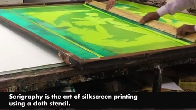 The Serigraphic Process - Screen Printing Techniques