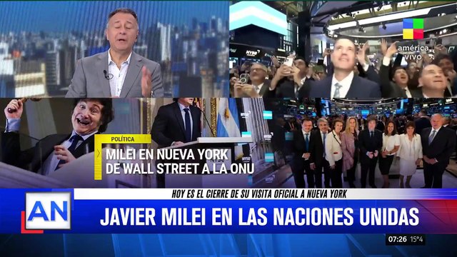 Wall Street: Javier Milei habló del cepo al dólar