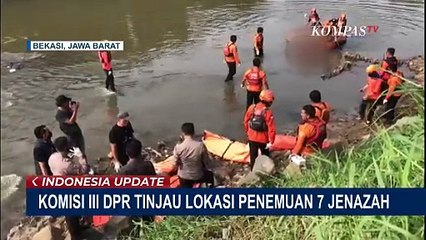 Habiburokhman Cek Langsung TKP Penemuan 7 Jenazah di Kali Bekasi