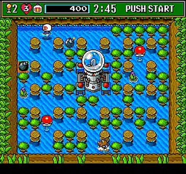 Super Bomberman 3 online multiplayer - snes