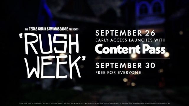 The Texas Chain Saw Massacre Official Rush Week Trailer