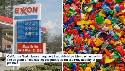 ExxonMobil Gets Slammed By California Attorney General On Plastic Recycling As A Solution To Waste And Pollution: 'They Clearly Knew This Wasn't Possible'
