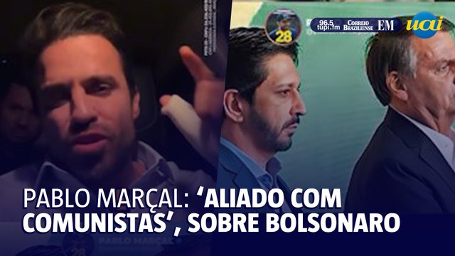 Marçal ataca Bolsonaro: 'Aliado com comunistas'