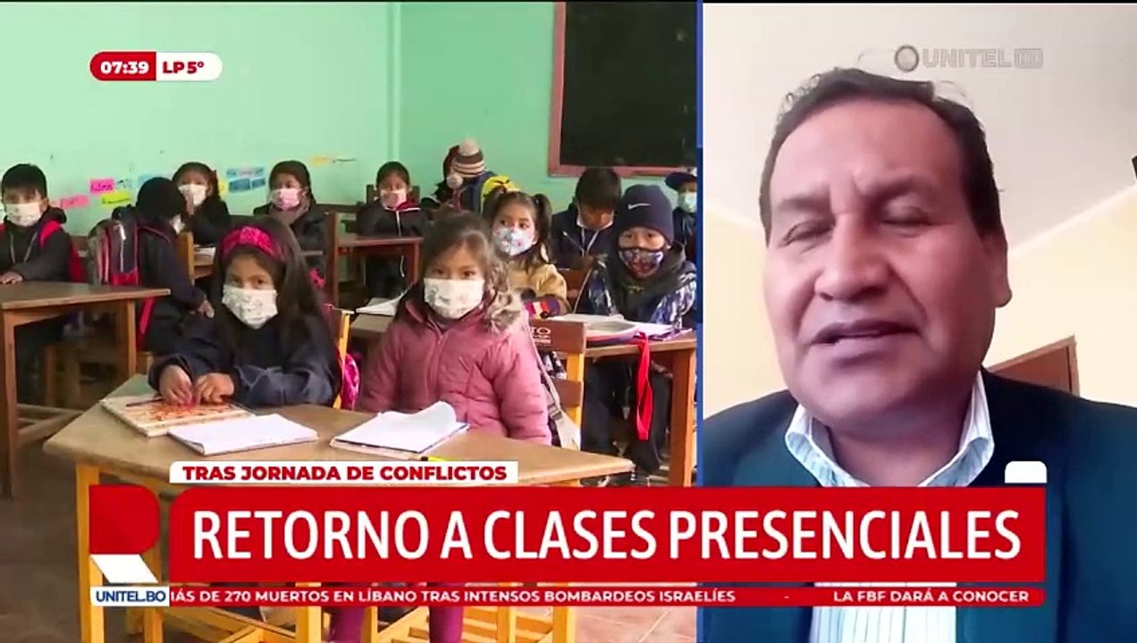 Escuelas “cerradas” por la marcha evista vuelven a clases presenciales