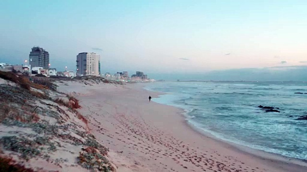 Walking on the beach