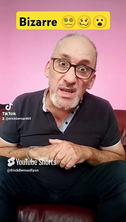 Parfois tu croises des gens bizarres !!