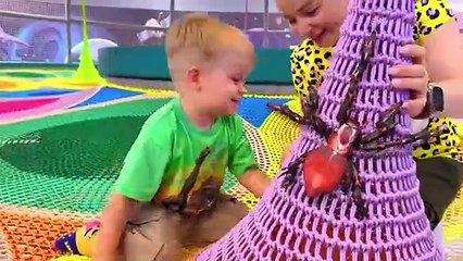 Oliver_and_Adam_Have_Fun_with_Mom_at_the_Playground(360p)