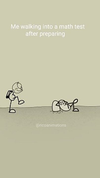me walking into a math test  ( 4k memes) _shorts(4K_HD)