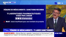 Pénurie de médicaments: 11 laboratoires condamnés à payer 8 millions d'euros