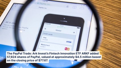 Cathie Wood's Ark Invest Buys $4.5M Of PayPal And $3.5M Of Pinterest Shares, Sells Own Bitcoin ETF Amid Crypto Surge, And Continues Offloading Palantir