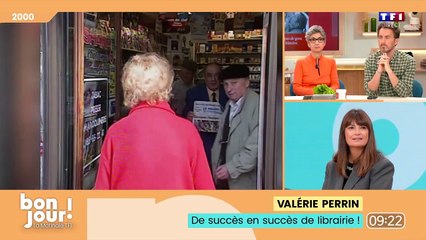 Valérie Perrin évoque dans l'émission "Bonjour !" son amour pour la ville de Gueugnon.