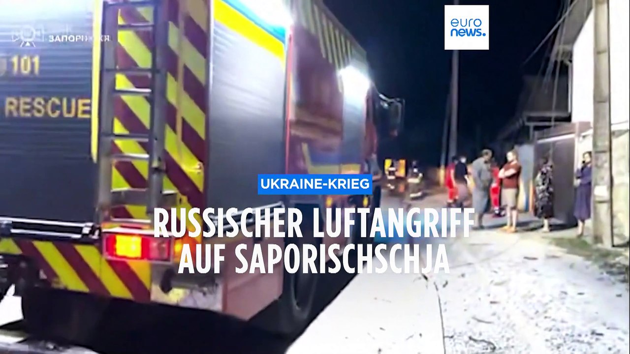 Russland schlägt erneut in Saporischschja zu, tötet einen Menschen und verletzt sechs