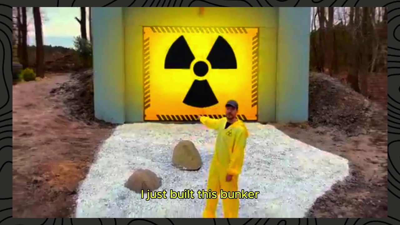 Survive 100 Days In Nuclear Bunker, Win $500,000 | mr beast
