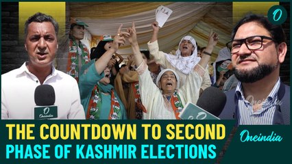 Ground Report| Preparations Underway For Second Phase of Kashmir Elections, What Parties Expect?