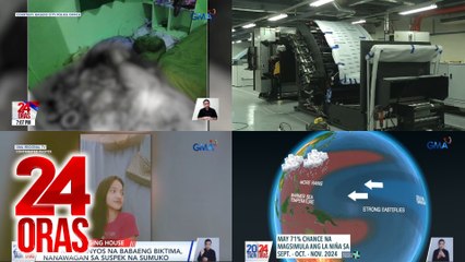 24 Oras: (Part 2) 18-anyos, pinagsasaksak sa loob ng inuupahan; Paghahanap sa suspek sa pagpatay sa Cebu; Bigas, magmumura sa January 2025; Lagay ng panahon, atbp.
