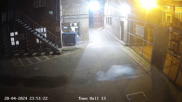 Pair caught on CCTV stealing trumpet and TVs from Peterborough Town Hall