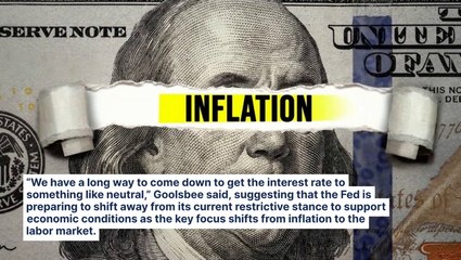 Fed's Goolsbee Signals Multiple Rate Cuts Ahead, Cites Recession Warning Signs As Unemployment Rises