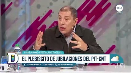 Gabriel Oddone en Desayunos Informales (Canal 12)