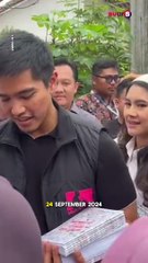 Gimik Terus! Kaesang Kenakan Rompi dengan Tulisan 'Putra Mulyono'