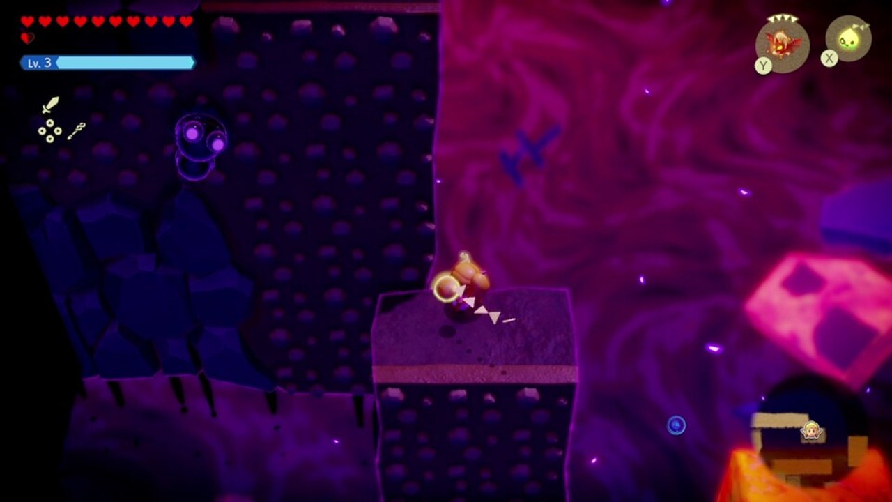 So fummelig ist das Menü in Zelda: Echoes of Wisdom