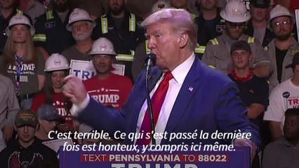Donald Trump qualifie le vote par anticipation de "stupide"
