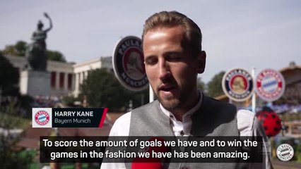 Kane toasts free-scoring Bayern as Oktoberfest celebrations get underway