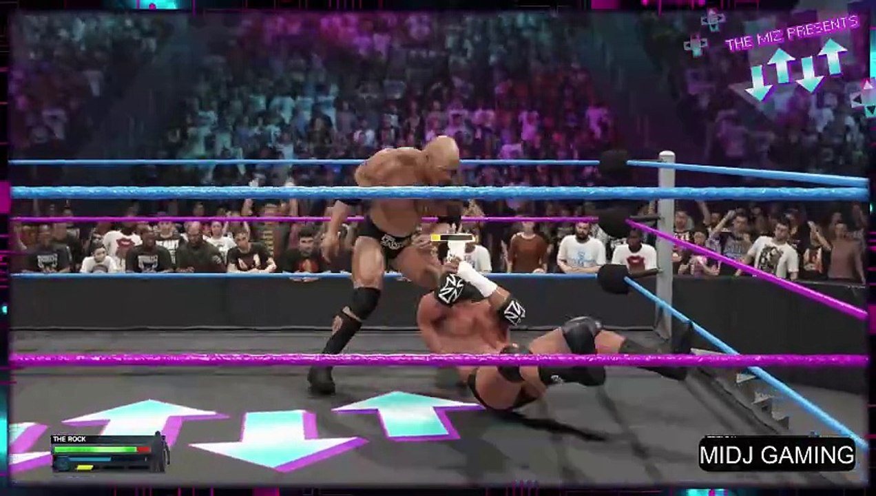 The Rock Vs Triple H - Wwe championship Match 2024