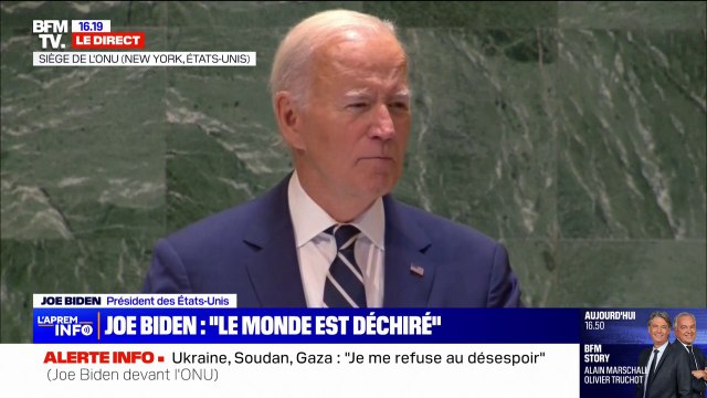 Joe Biden: La guerre de Poutine ne fonctionne pas (...) On ne peut pas se permettre d'abandonner l'Ukraine