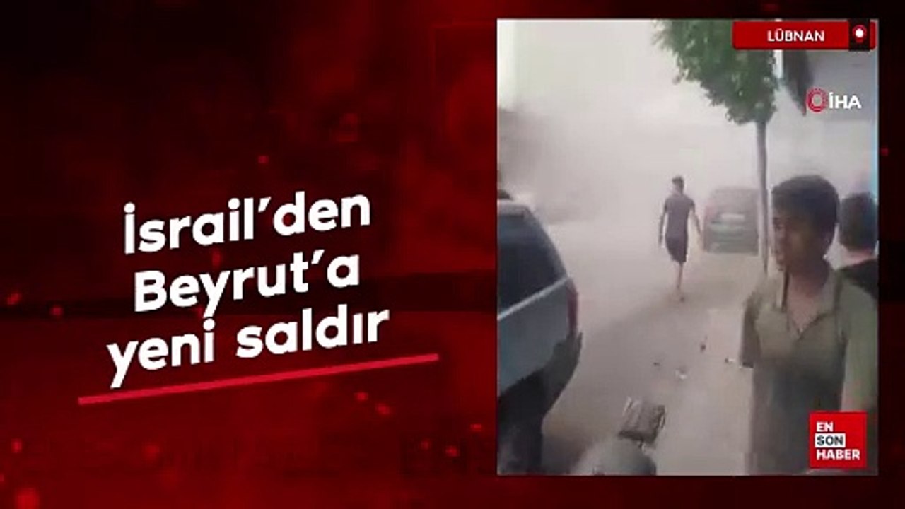 İsrail'den Beyrut'a yeni saldırı
