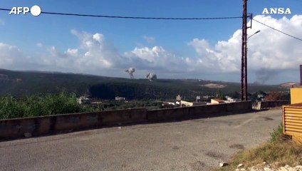 Attacchi israeliani nel sud del Libano