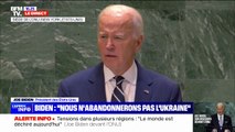 Joe Biden à la tribune de l'Onu: 