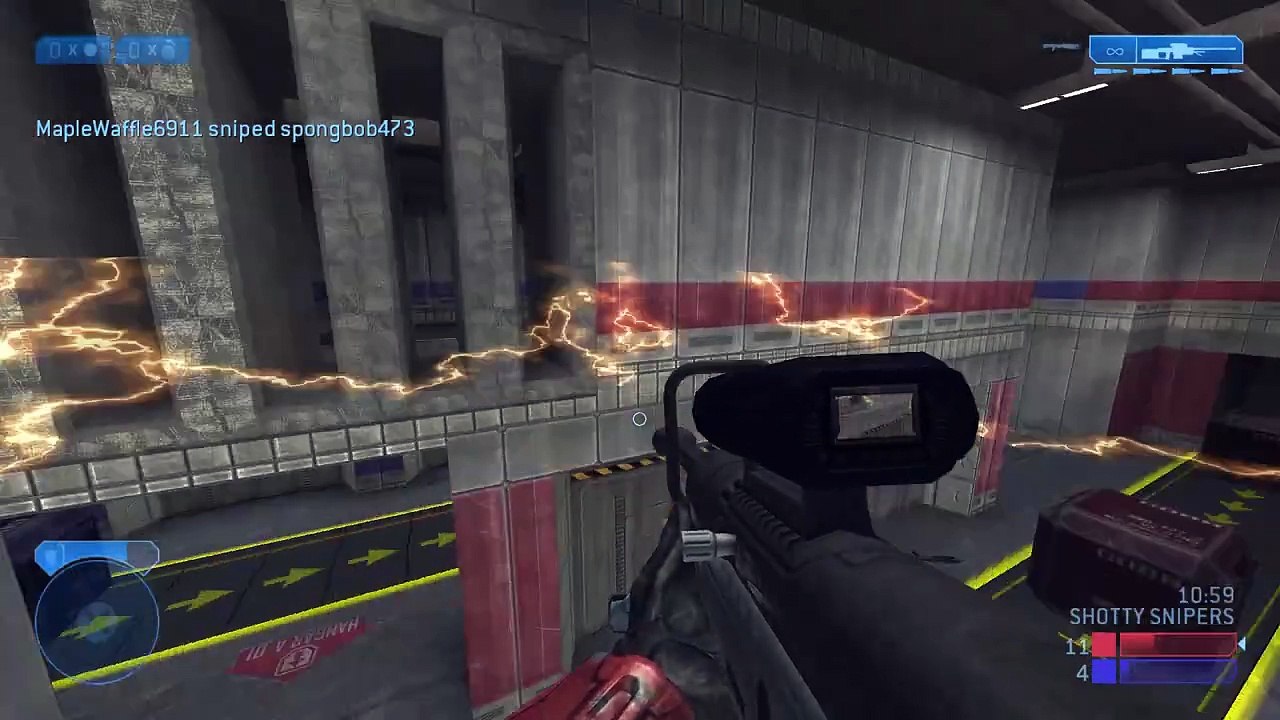 Halo 2 Classic - Team Snipers on Elongation Multiplayer Gameplay