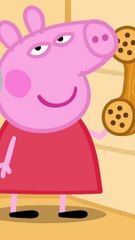 A Brief Call With The King Of The WORLD #shorts #peppapig