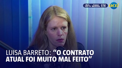 Luisa Barreto fala sobre o contrato com as empresas de ônibus em BH