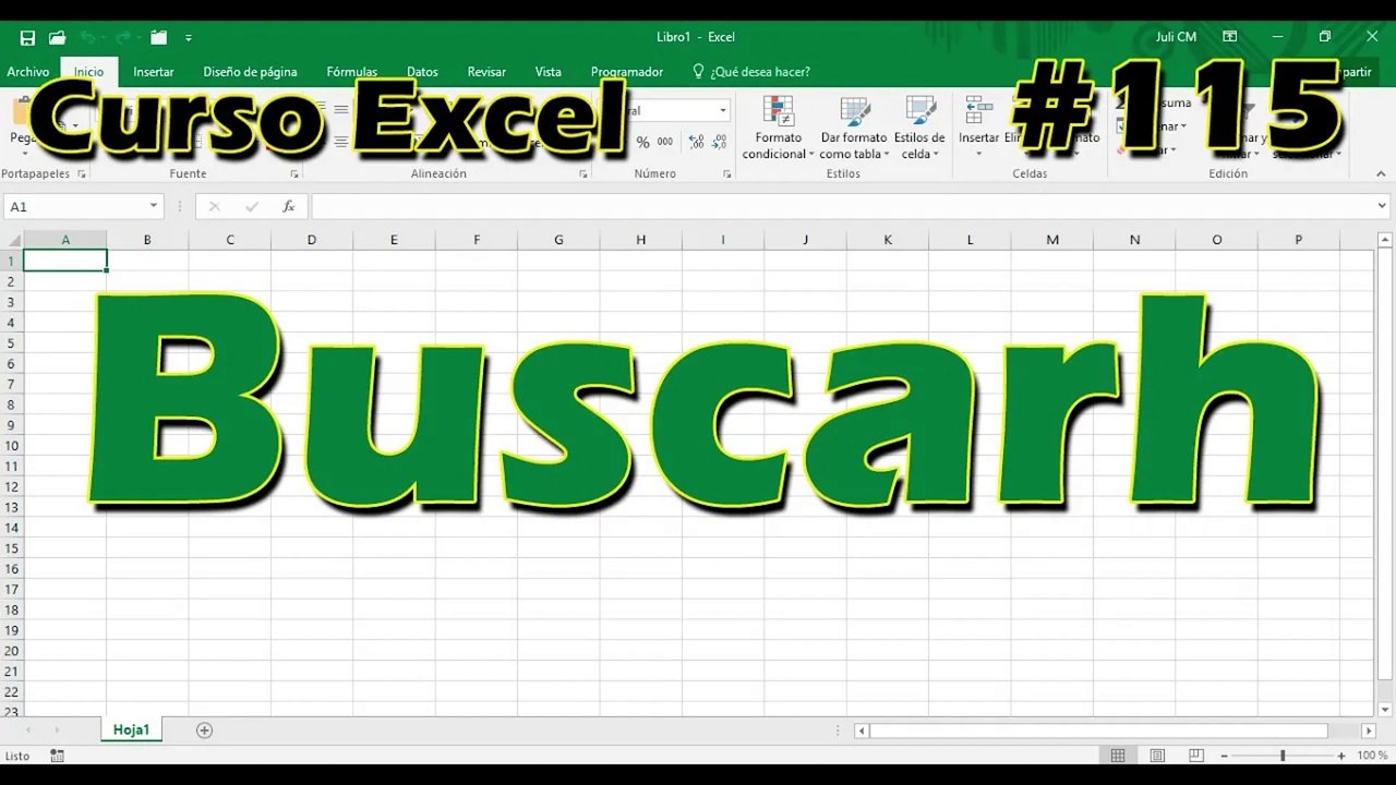 CURSO EXCEL [115] ► FÓRMULA BUSCARH