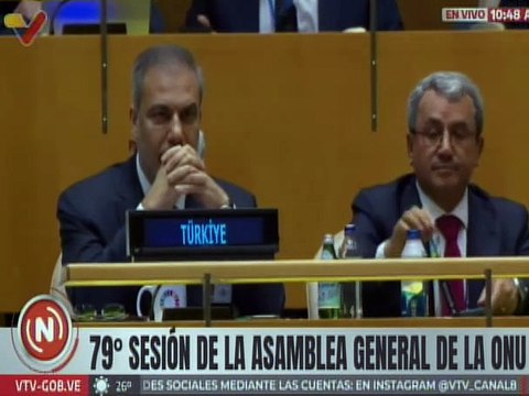 Pdte. de Turkiye Erdoğan: Las Naciones Unidas se ha convertido en una estructura disfuncional