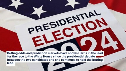 Trump Vs. Harris: 2024 Election Betting Odds Show Vice President Maintains Lead As Race Nears One-Month Mark