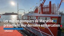 Le bataillon des marins pompiers de Marseille baptise leur dernière embarcation de pointe 