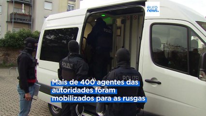 Quatro detidos por contrabando de seres humanos na Alemanha