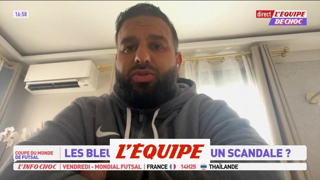 Un comportement antisportif lors de France-Iran ? - Futsal - Coupe du monde