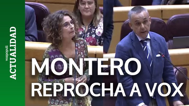 Montero reprocha a Gordillo que desde Vox hablen de solidaridad e igualdad