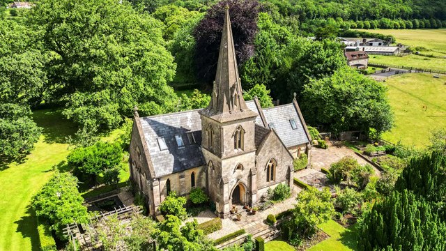 Look inside this former church for sale with 20 acres of land