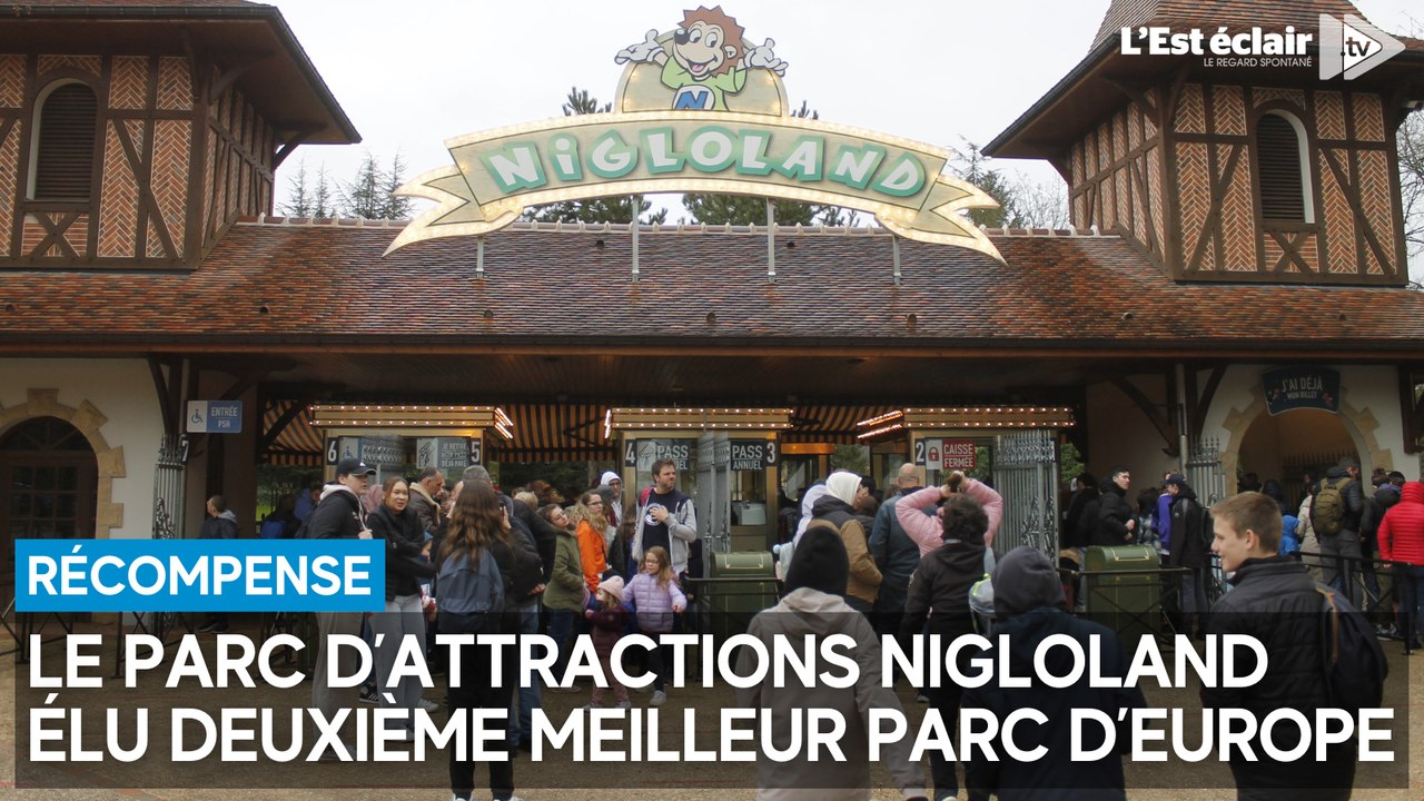 Le parc d’attractions Nigloland élu deuxième meilleur parc d’Europe