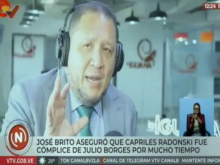 Dip. José Brito afirma que Capriles Radonski fue cómplice de Julio Borges por mucho tiempo