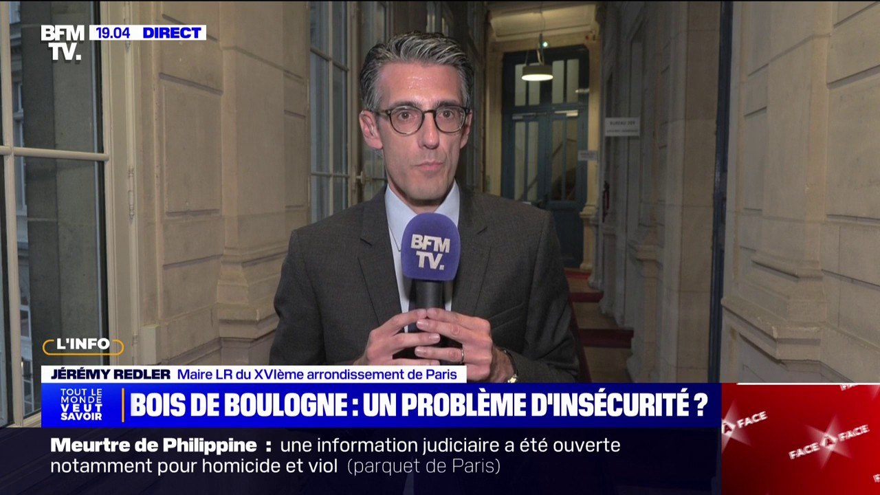 Mort de Philippine: le maire du XVIe arrondissement de Paris demande "une brigade" de la police municipale "dédiée au bois de Boulogne"