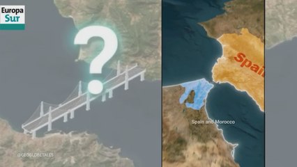 La peligrosa razón por la que nadie quiere construir un puente entre España y Marruecos por el estrecho de Gibraltar