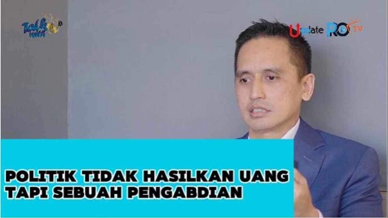 Nilai yang Ingin Diperjuangkan Firnando Ganinduto Sebagai Politisi