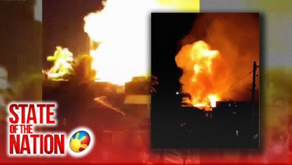 LPG, sumabog sa kasagsagan ng sunog | SONA